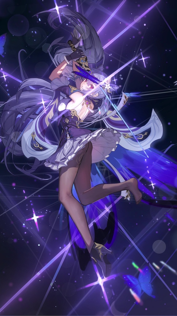 「原神動く壁紙」刻晴 スマホ壁紙