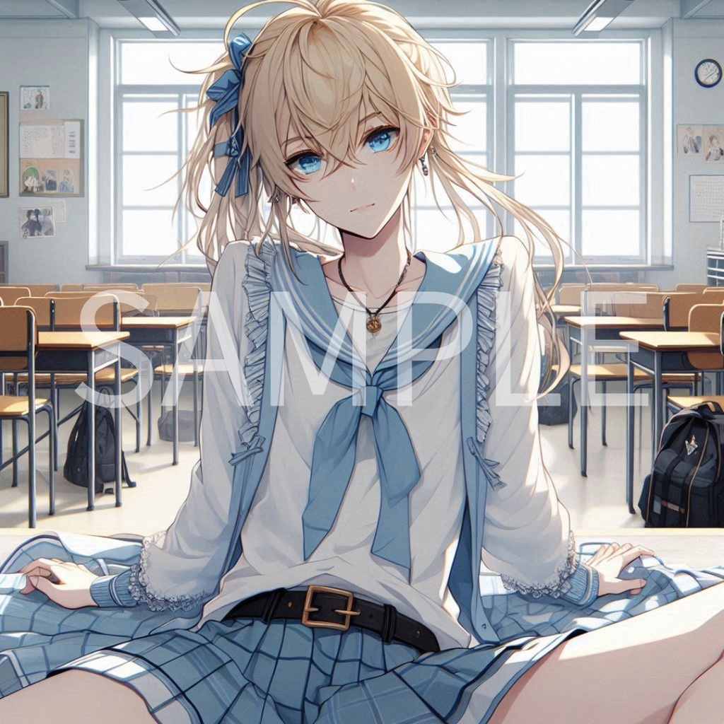 男の娘「セーラー服男子・放課後ver.」