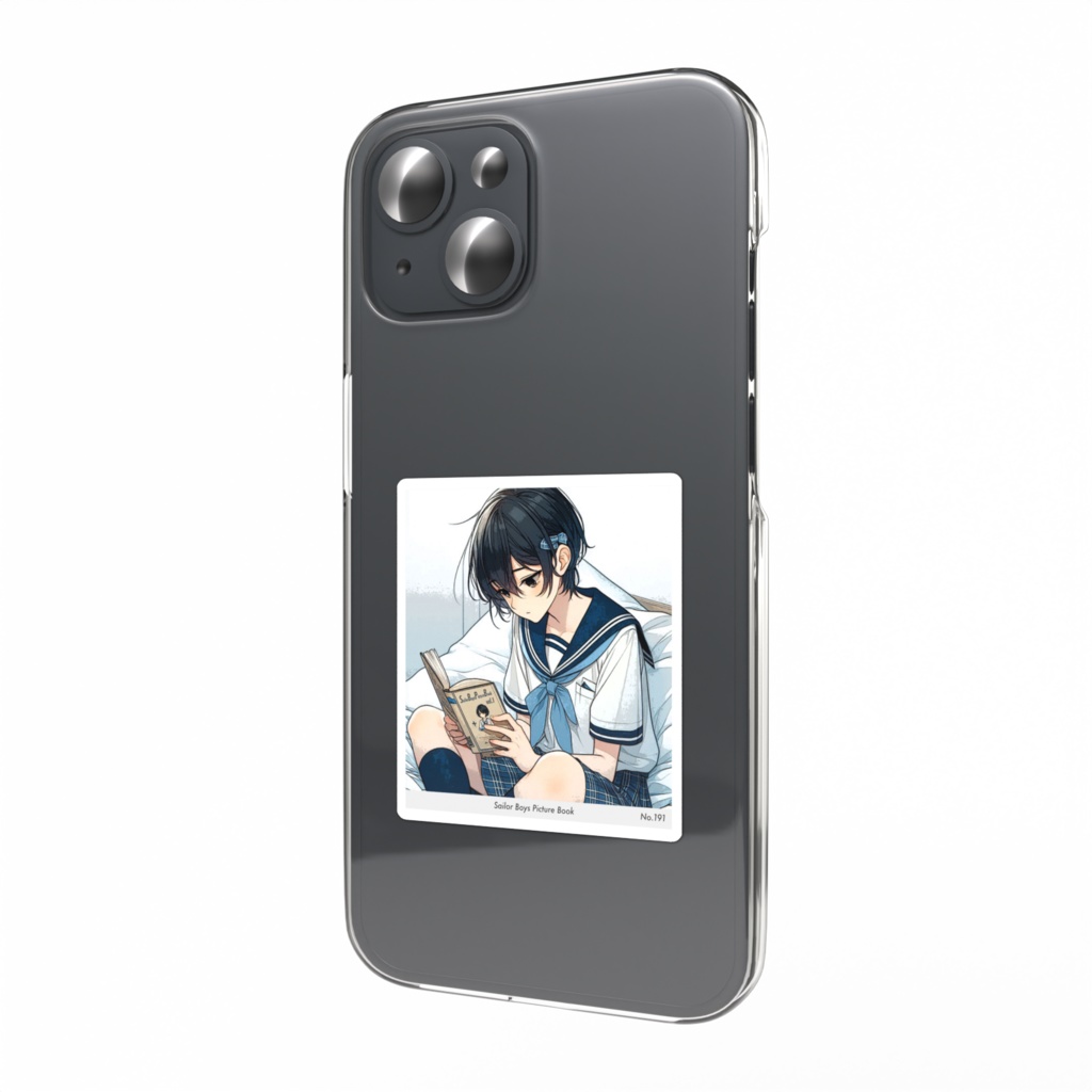 男の娘「セーラー服男子・読書『セーラー男子図鑑_１』ver.」No.191