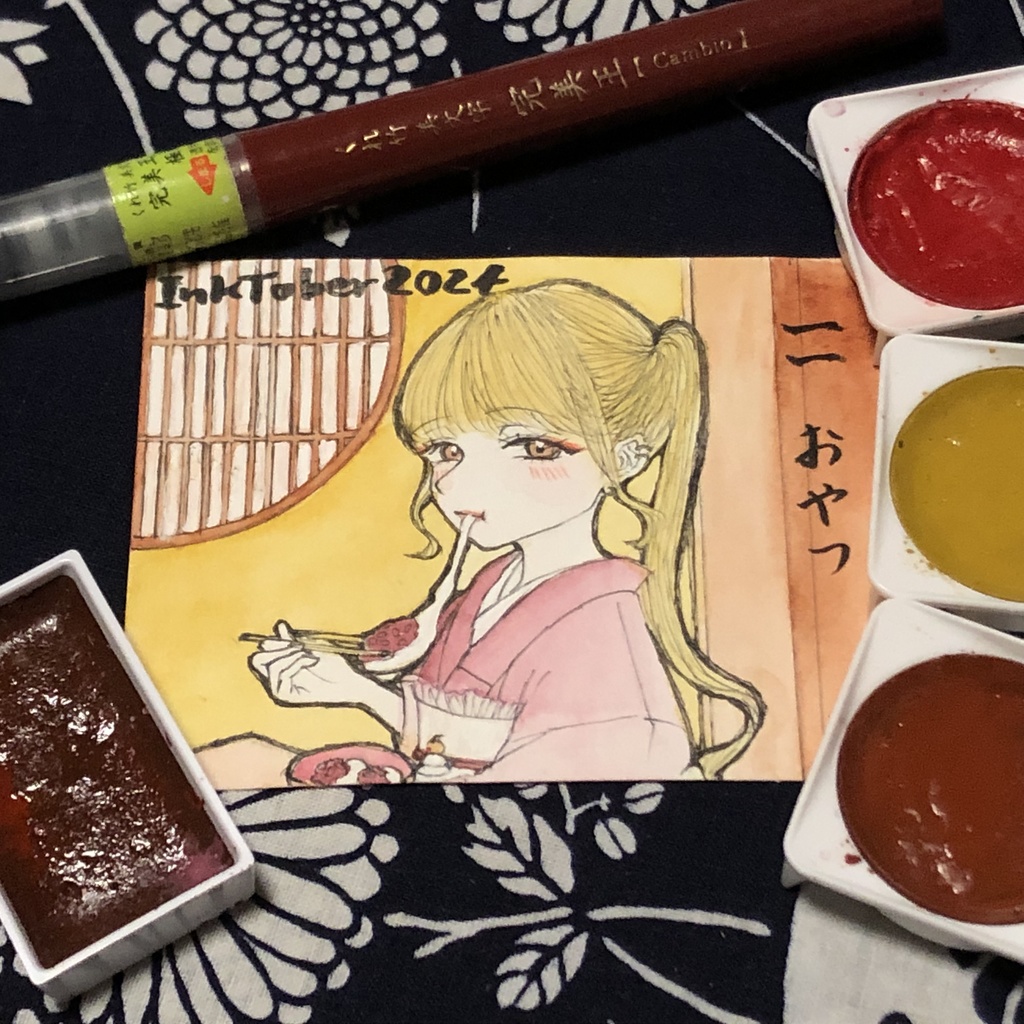【ドローイング原画】InkTober2024 ‐11~20