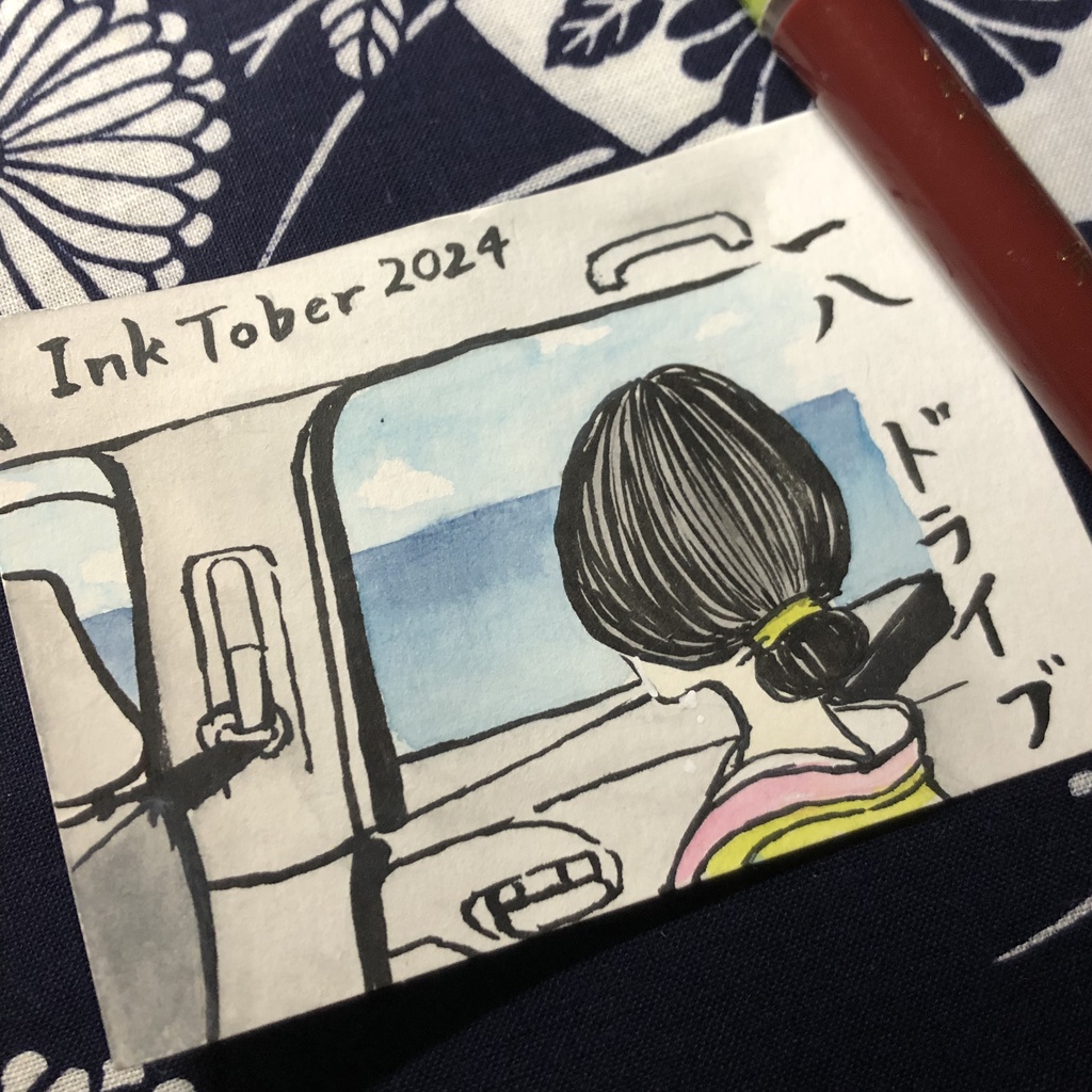 【ドローイング原画】InkTober2024 ‐11~20