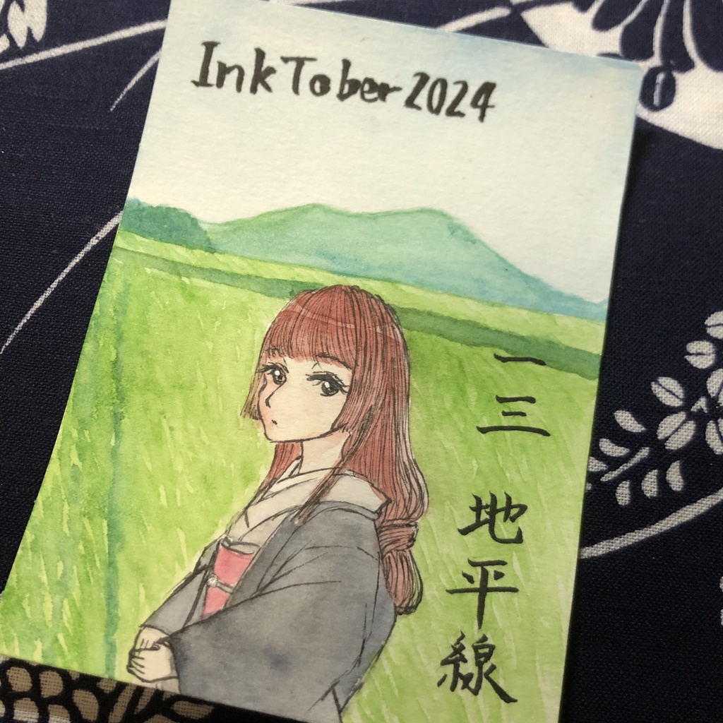 【ドローイング原画】InkTober2024 ‐11~20