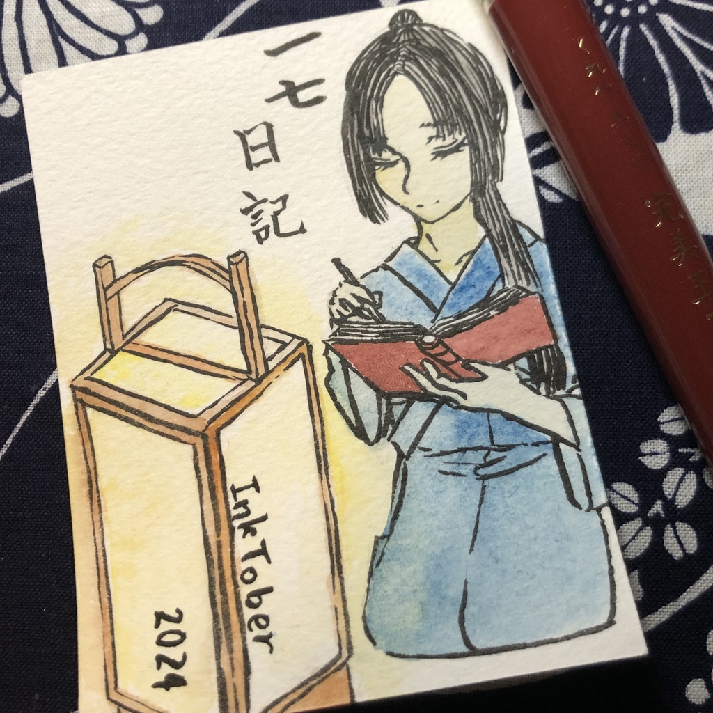 【ドローイング原画】InkTober2024 ‐11~20