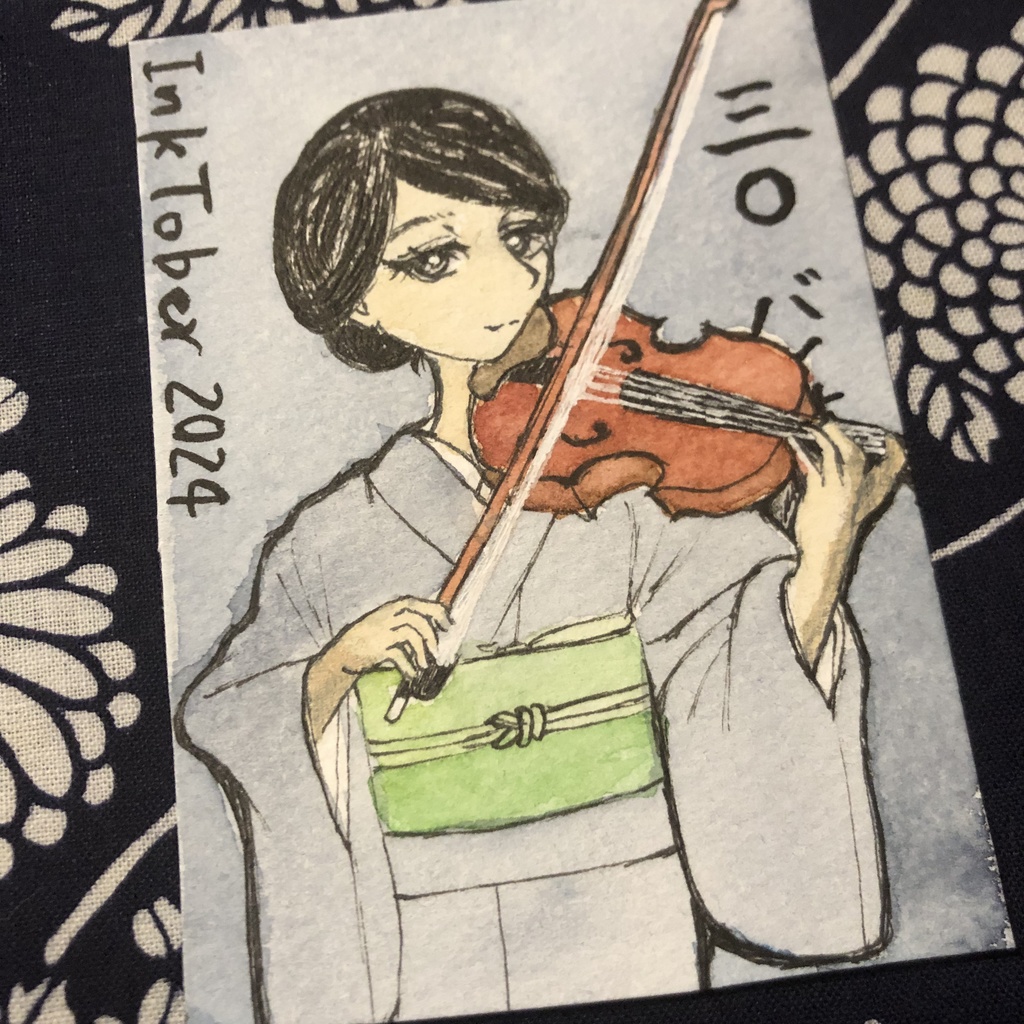 【ドローイング原画】InkTober2024 21~31