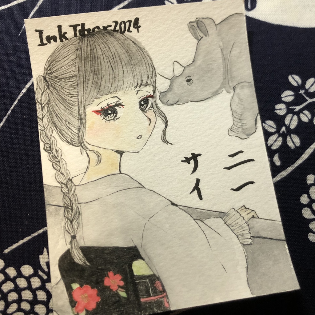 【ドローイング原画】InkTober2024 21~31