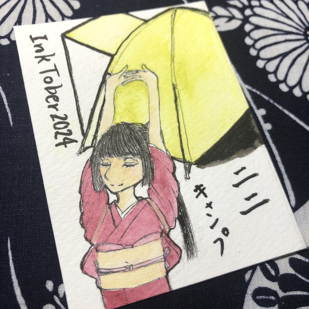 【ドローイング原画】InkTober2024 21~31