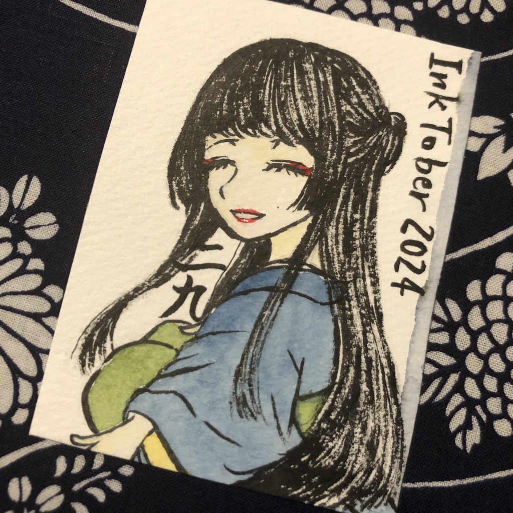 【ドローイング原画】InkTober2024 21~31