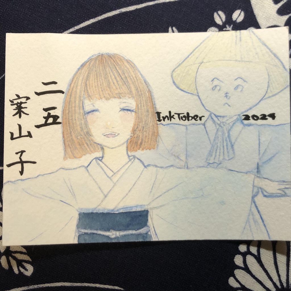 【ドローイング原画】InkTober2024 21~31