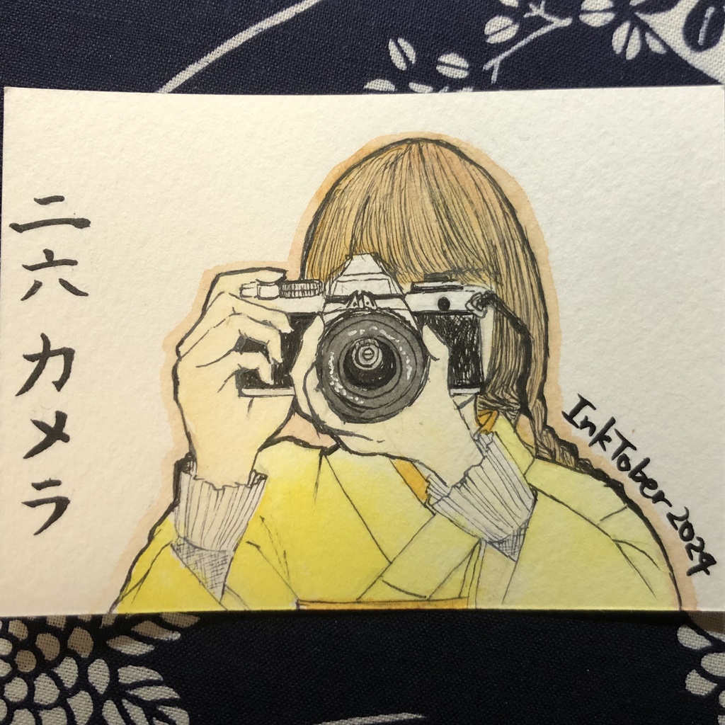 【ドローイング原画】InkTober2024 21~31