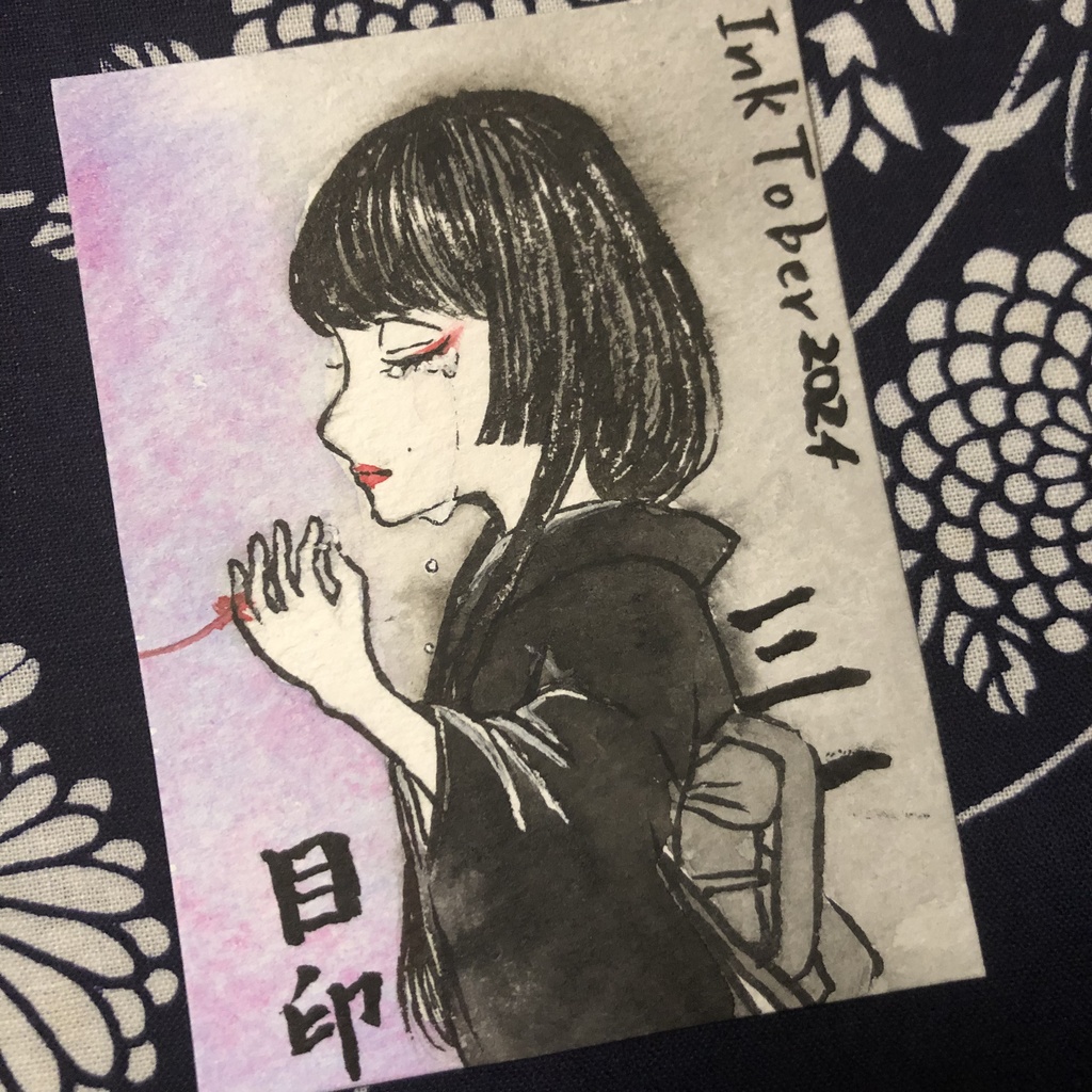 【ドローイング原画】InkTober2024 21~31