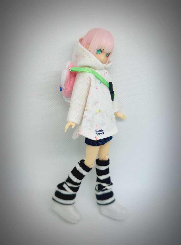 コーディネートセット【ウサちゃんワンショルダー付き】パステル