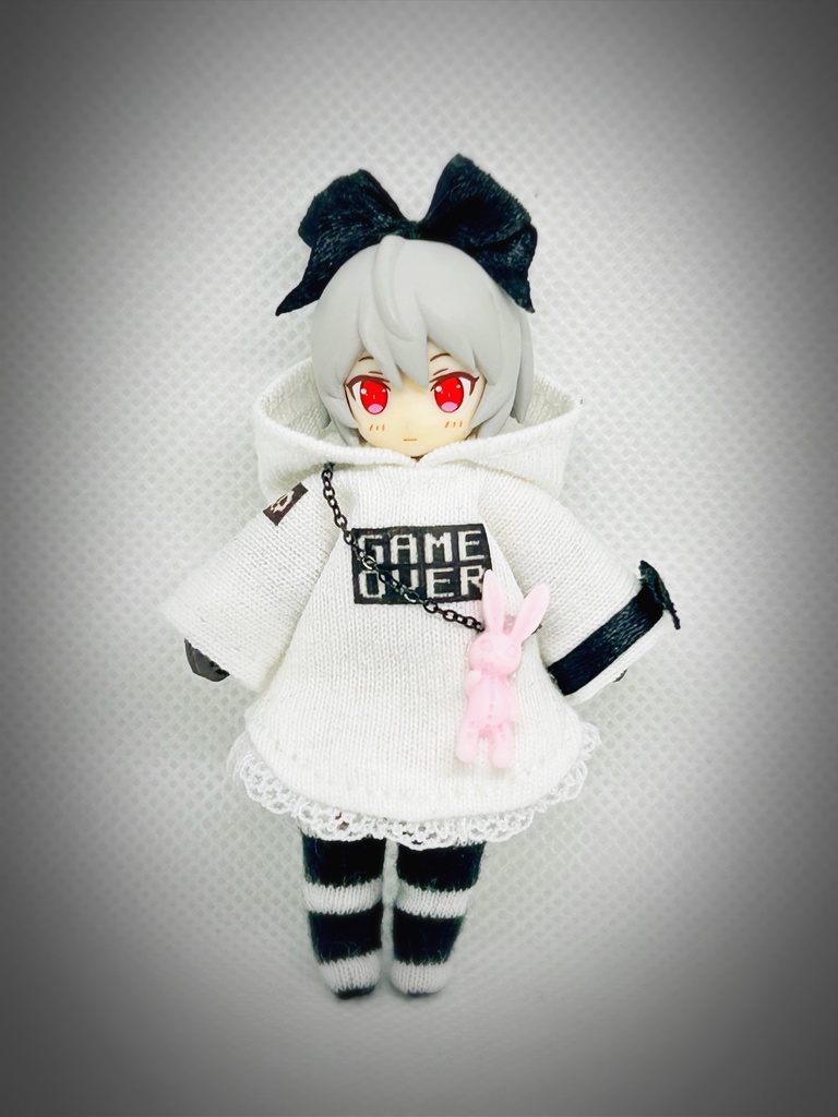 DTA コーディネートセット【GAME OVER】白