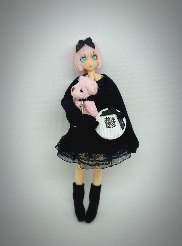 コーディネートセット【地雷ちゃん】黒
