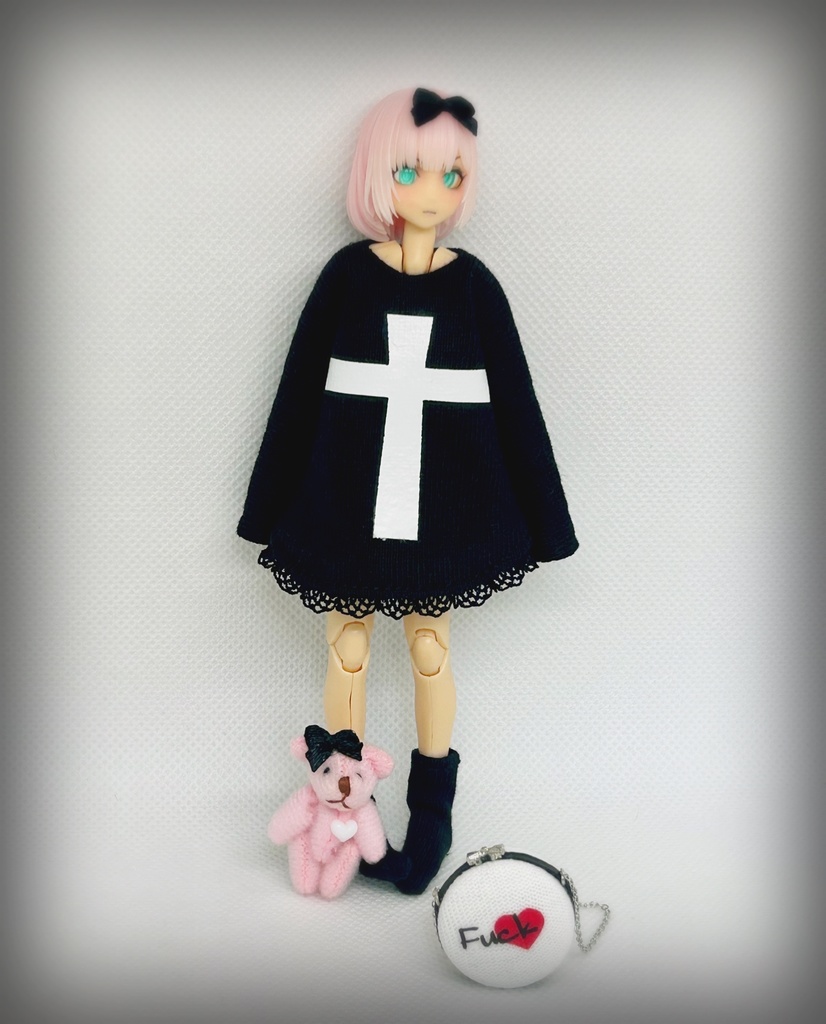コーディネートセット「地雷ちゃん」黒