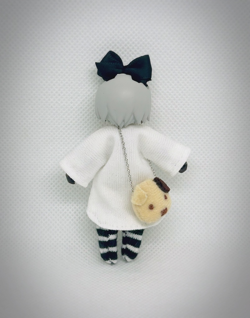 DTA コーディネートセット【わんこポシェット】白