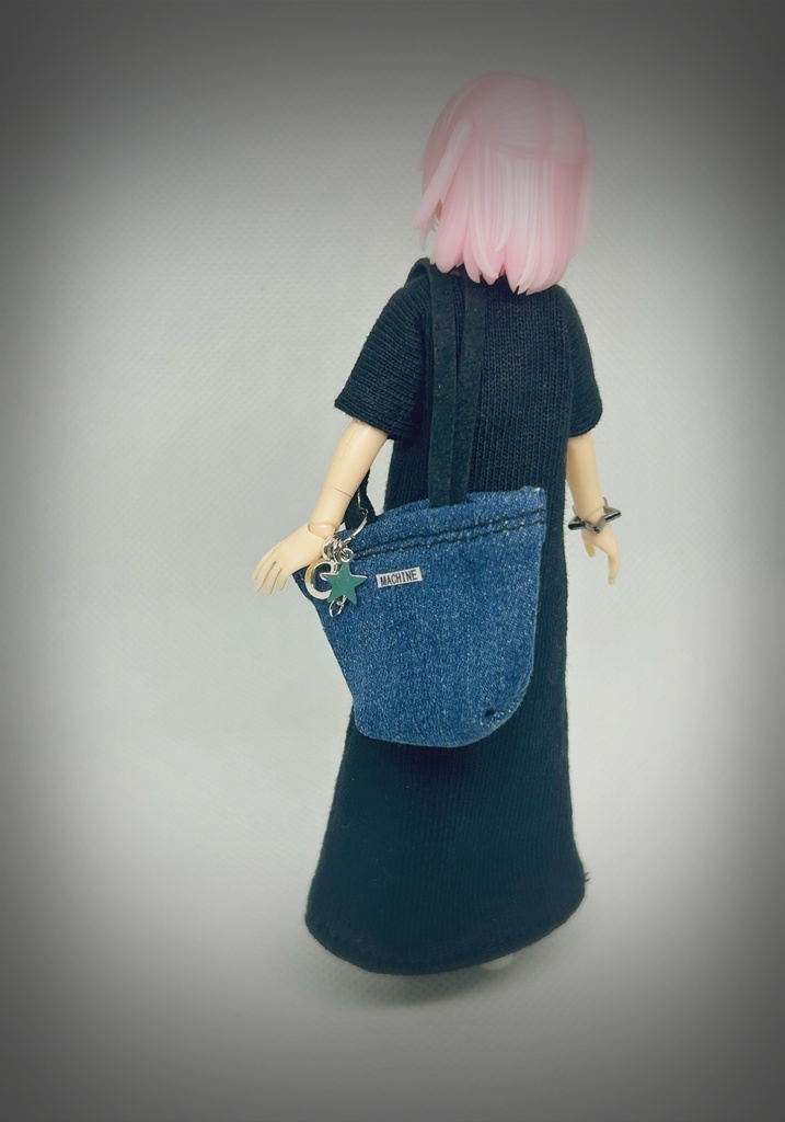 コーディネートセット【マキシ丈ワンピ・ハート】黒