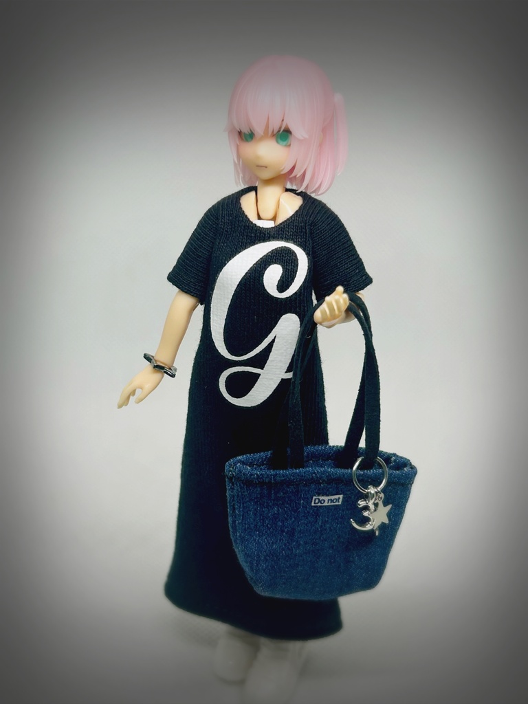 コーディネートセット【マキシ丈ワンピ・g】黒