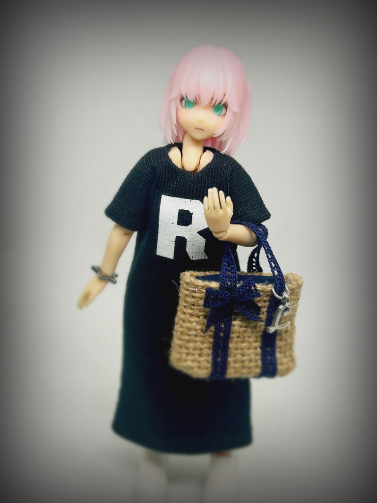 コーディネートセット【マキシ丈ワンピ・R】黒