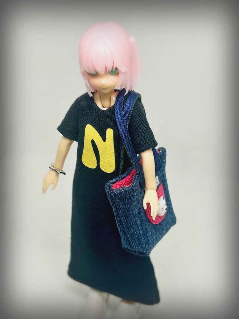 コーディネートセット【マキシ丈ワンピ・N】黒