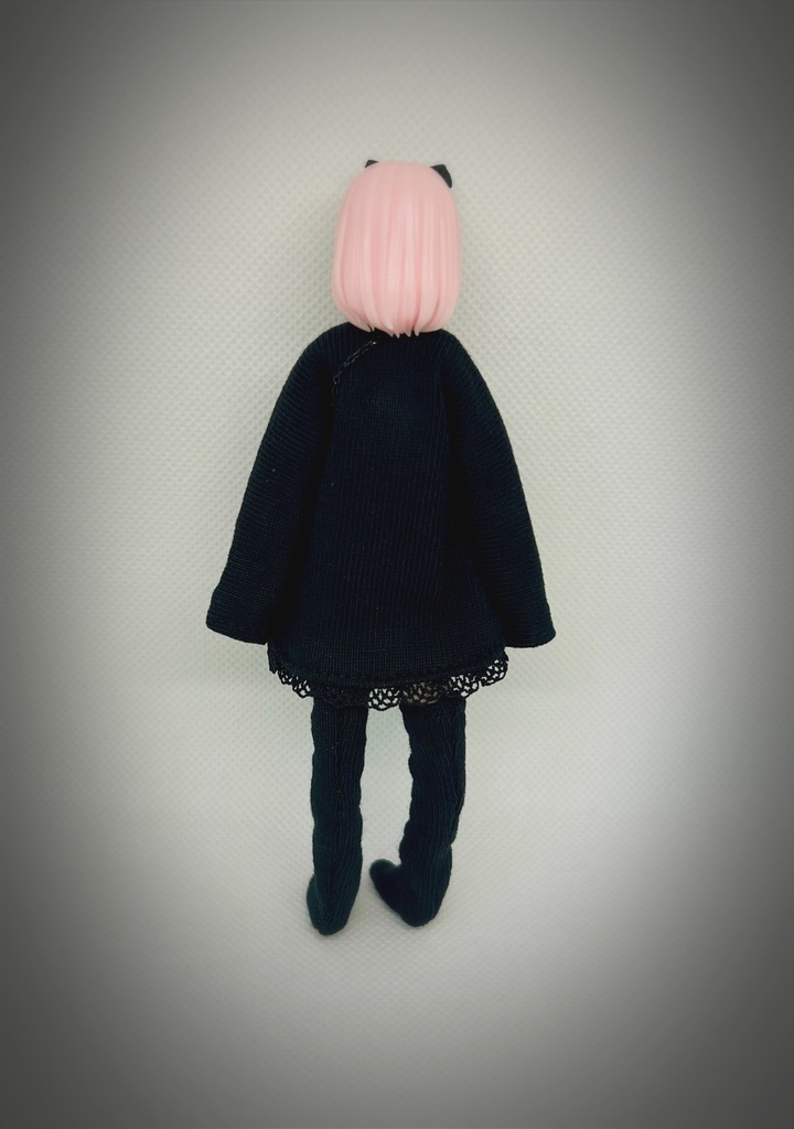 コーディネートセット【サブカル地雷ちゃん・黒チェーンポシェット】黒