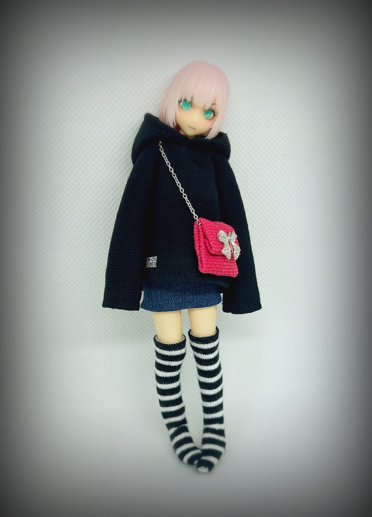 コーディネートセット【バックプリントフーディ】黒