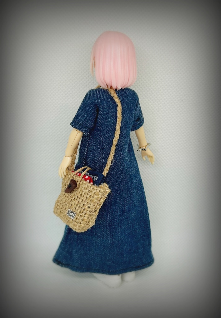 コーディネートセット【マキシ丈ワンピース・forever】デニム