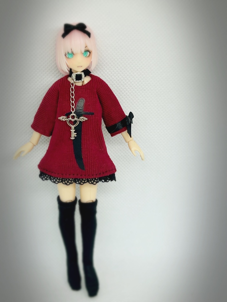 コーディネートセット【ネックベルト】赤