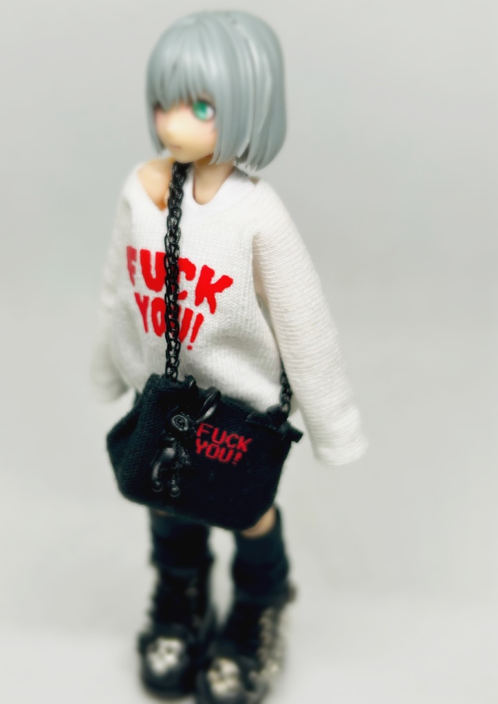 コーデパック【FUCK YOU!」オフショルダー