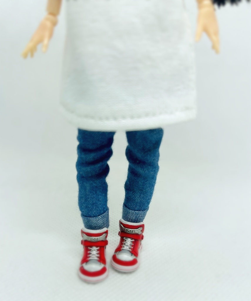 コーデパック 【なんちゃってスリムフィットデニムパンツ】