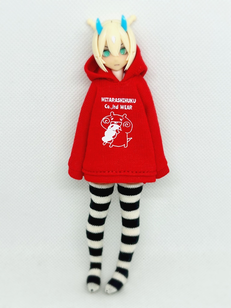 コーデパック【リブ付きフーディワンピ】