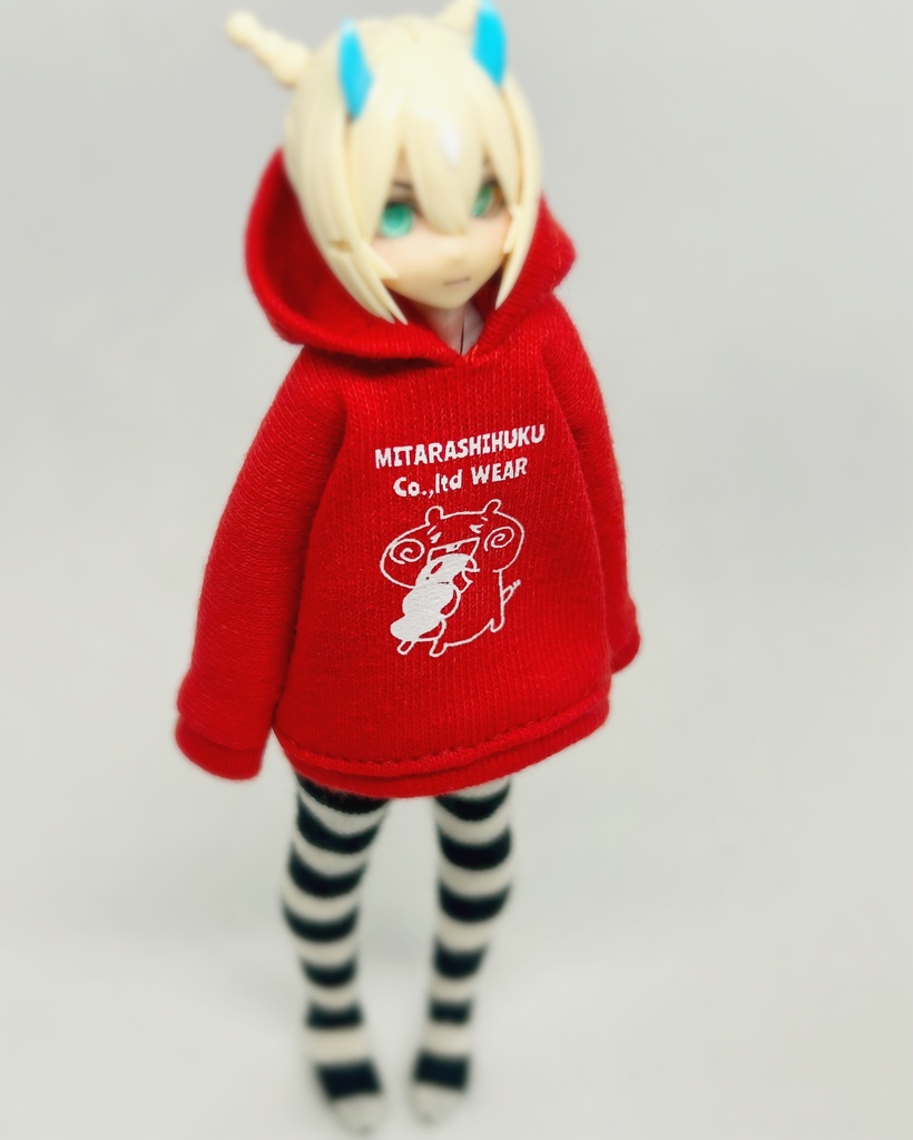 コーデパック【リブ付きフーディワンピ】