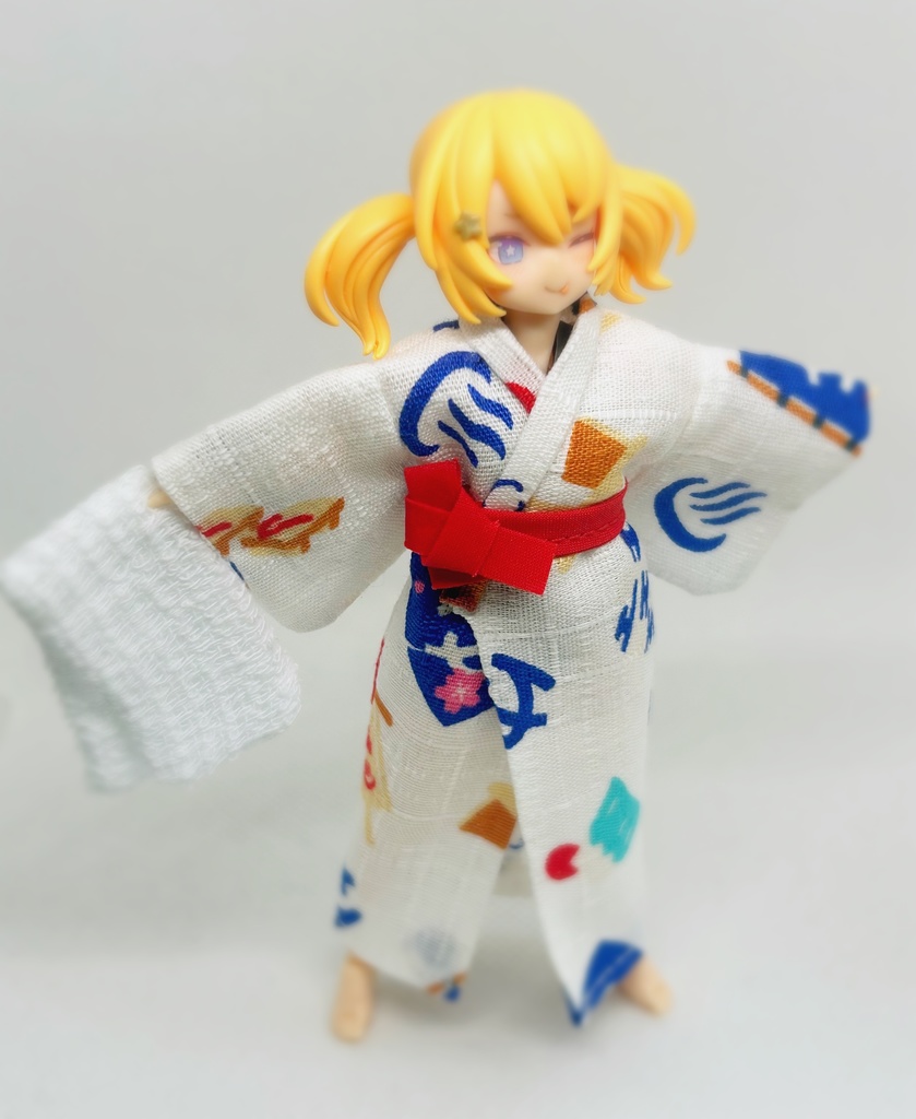 温泉湯上がり浴衣セット プニモフ用
