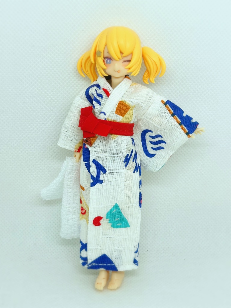 温泉湯上がり浴衣セット プニモフ用