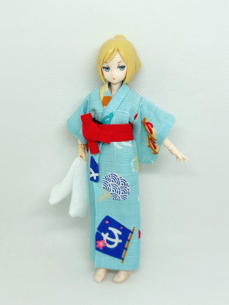 温泉湯上がり浴衣 block2-M用