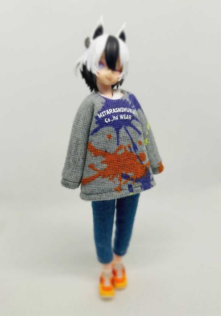コーデパック 【プニモフ】なんちゃってスリムフィットパンツ