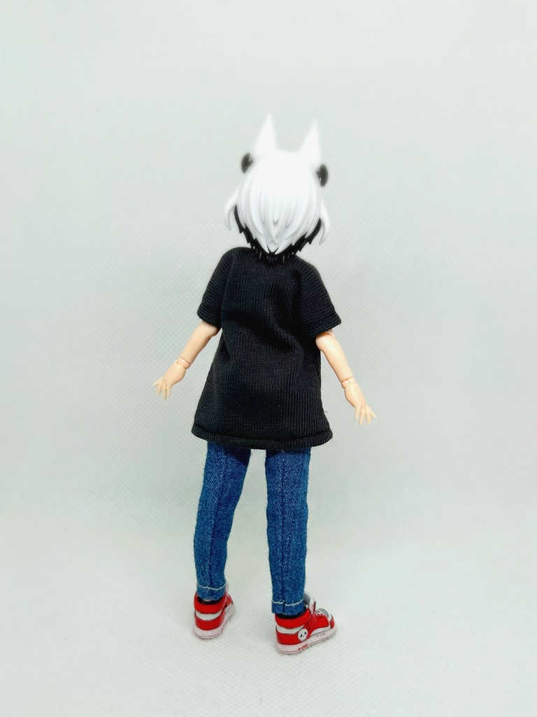 【プニモフ用】なんちゃってスリムフィットパンツ