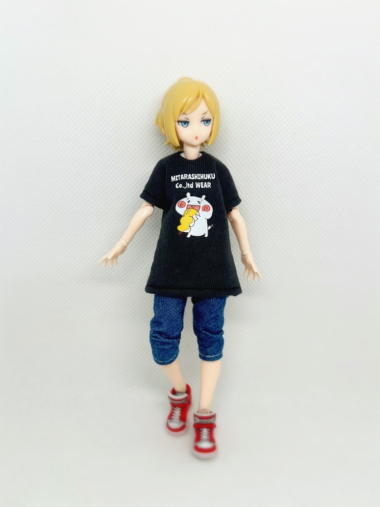 なんちゃってスリムフィットパンツ