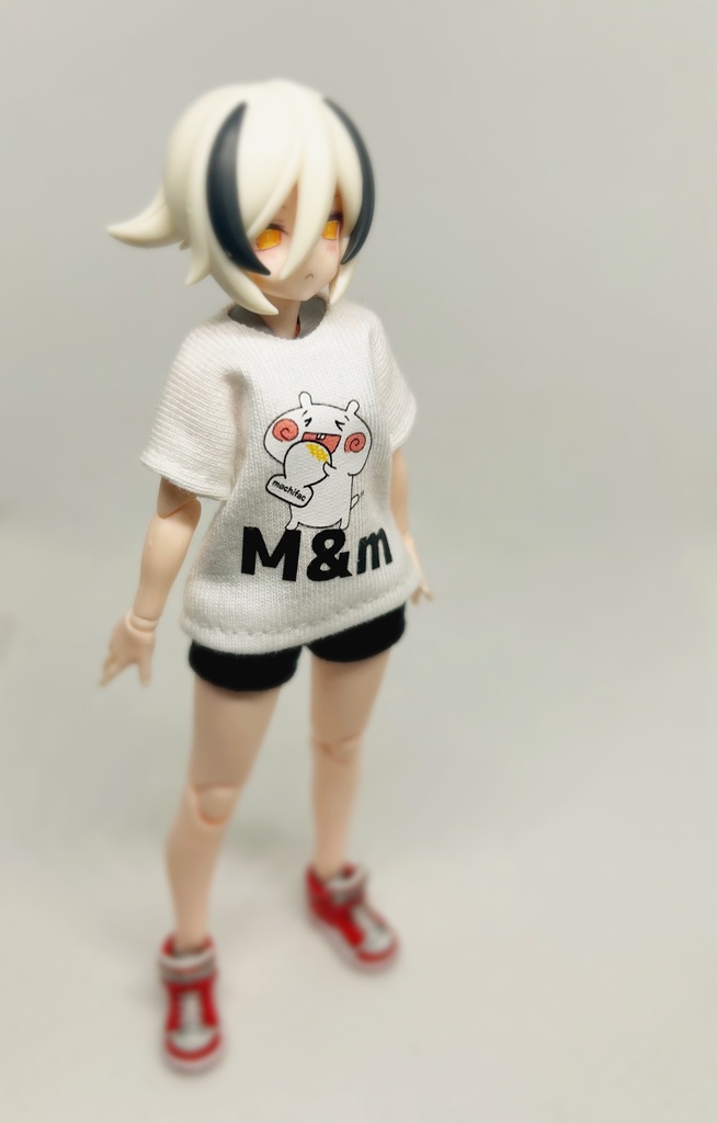 Tシャツとホットパンツ