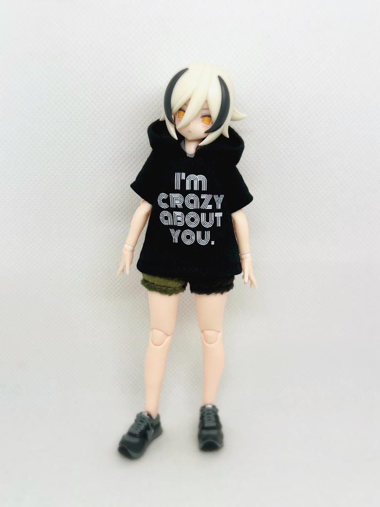 Tシャツとホットパンツ