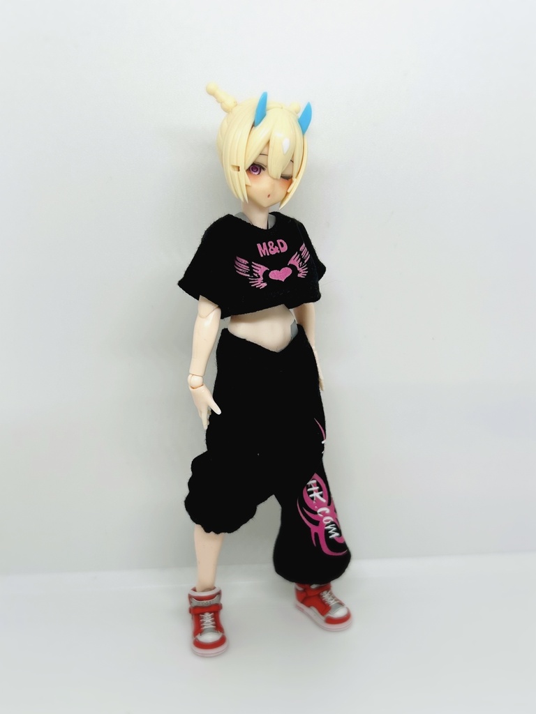 ストリートダンス系セットアップ【裾絞りver.】