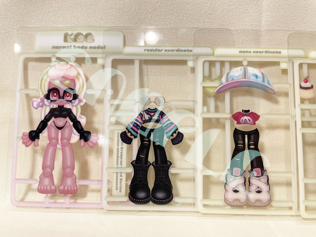 着せ替えカード カエ