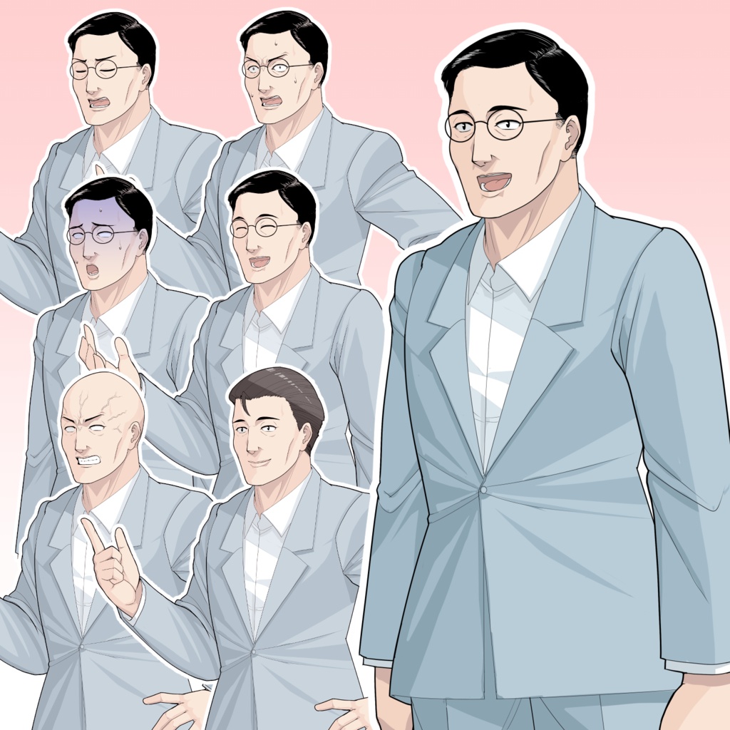 風見壮一・せいじ立ち絵素材