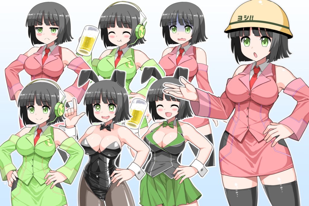 京町セイカ・のぞみ立ち絵素材