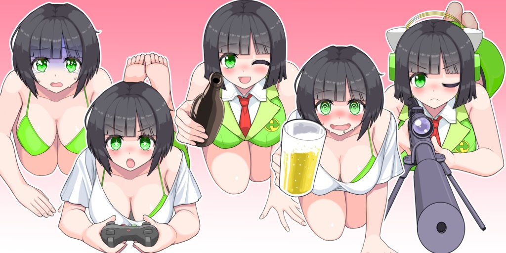 這いよる京町セイカ立ち絵素材