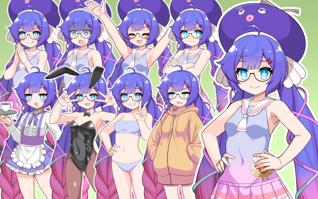 音街ウナ立ち絵素材