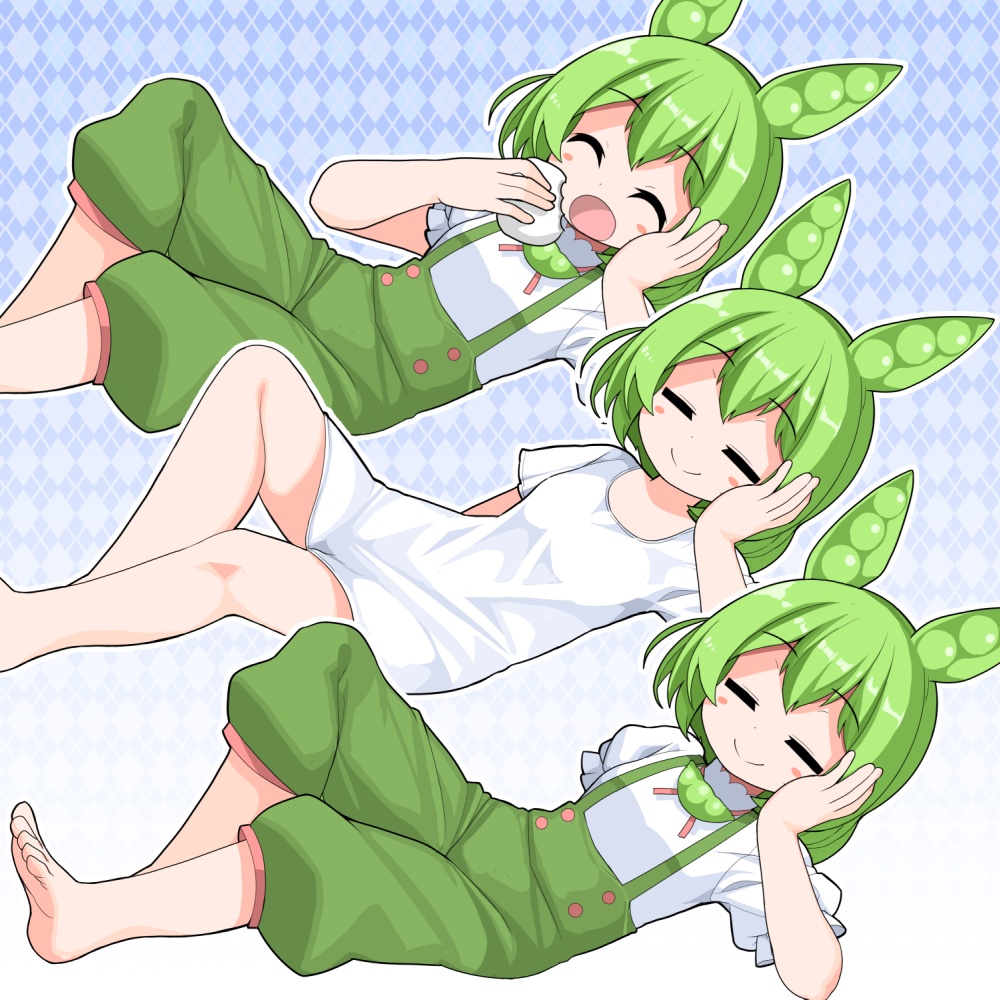 寝るずんだもん立ち絵素材