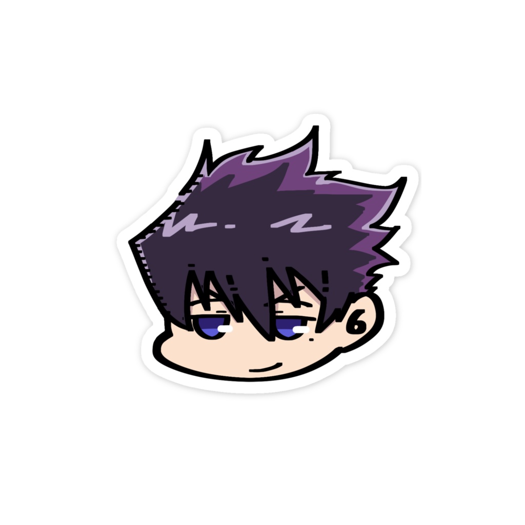 スマホステッカー 烏