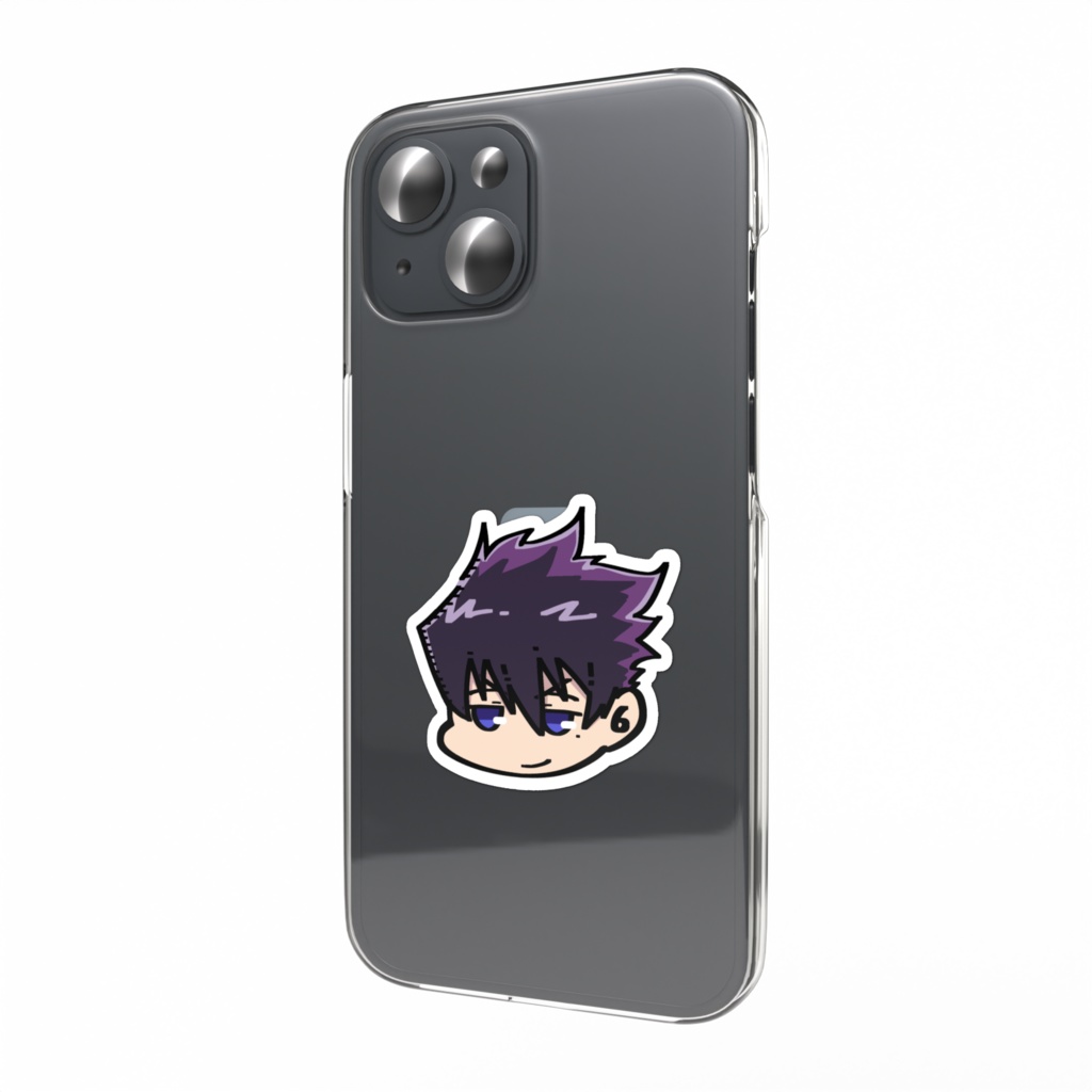 スマホステッカー　烏