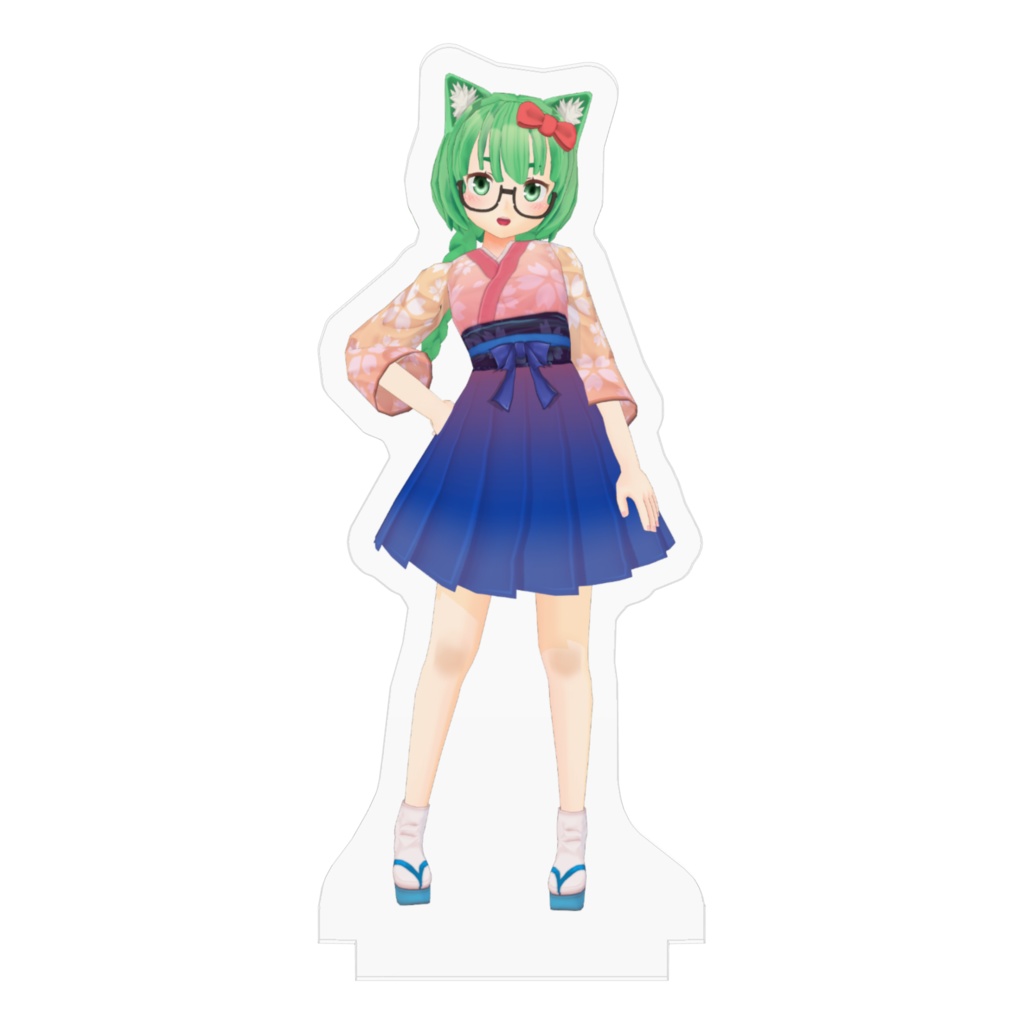 みねこアクリルフィギュア(大正女学生)【メン限リクエスト/期間限定】