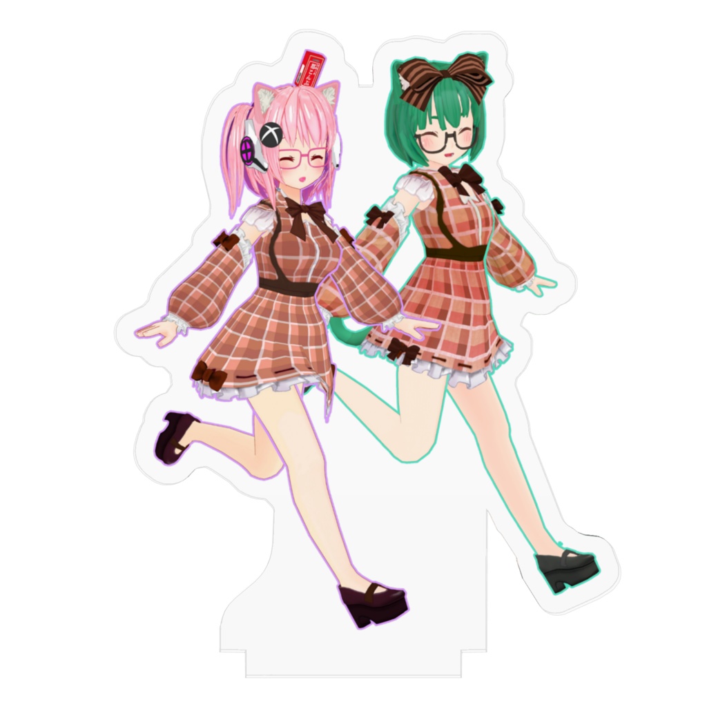 そねみねこアクリルフィギュア(スキップ/スキップ)